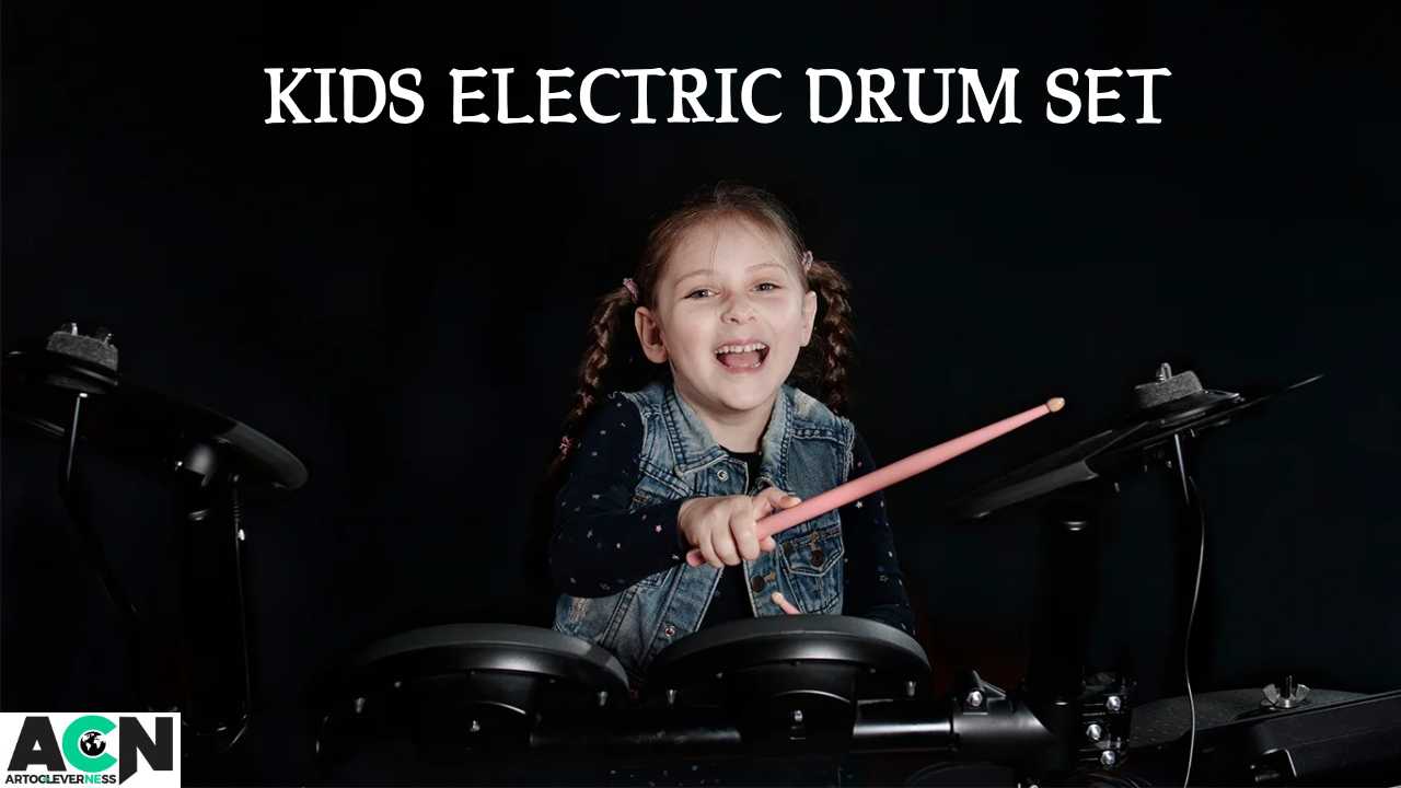 kids Electric Drum Set